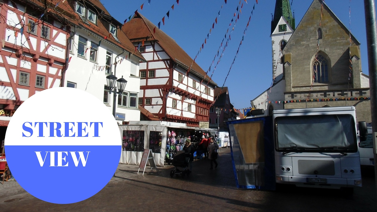 Der Krämermarkt in Bad Saulgau 2017 in GERMANY