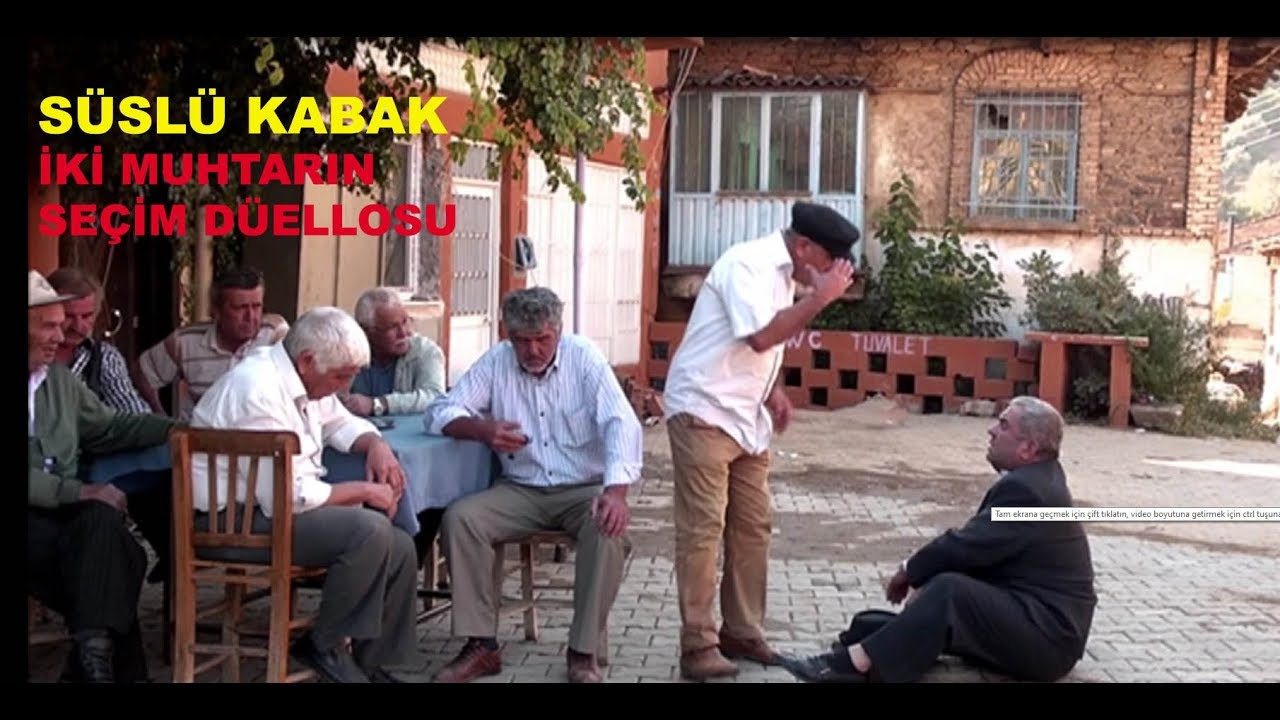 SÜSLÜ KABAK: MUHTARLARIN SEÇİM DÜELLOSU
