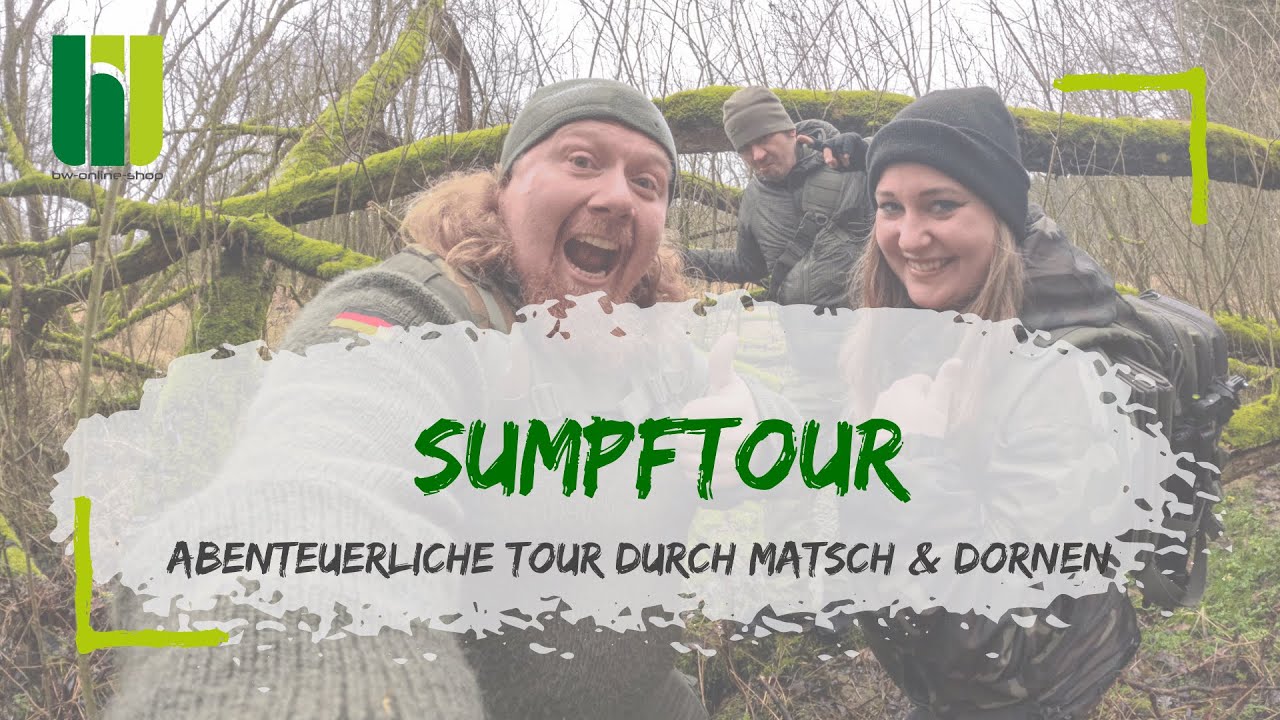 ABENTEUER SUMPFWANDERUNG - Diese Ausrüstung solltest DU unbedingt mit dabei haben!