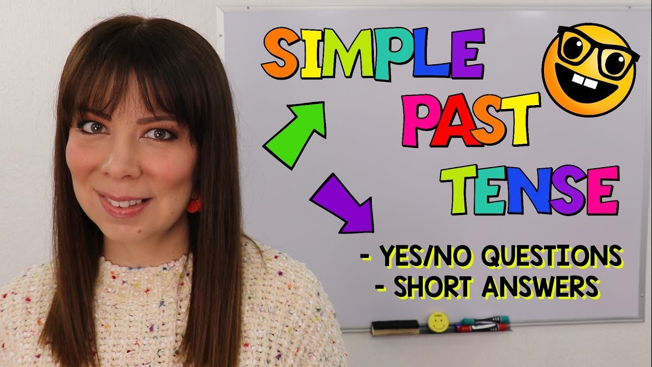 PREGUNTAS EN PASADO SIMPLE EN INGLES CON RESPUESTA AFIRMATIVA Y NEGATIVA | SIMPLE PAST TENSE GRAMMAR