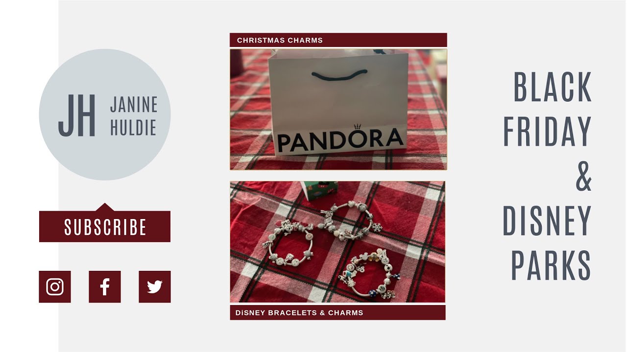 Pandora Disney Parks Exclusive Charms and Black Friday Sales, Too!