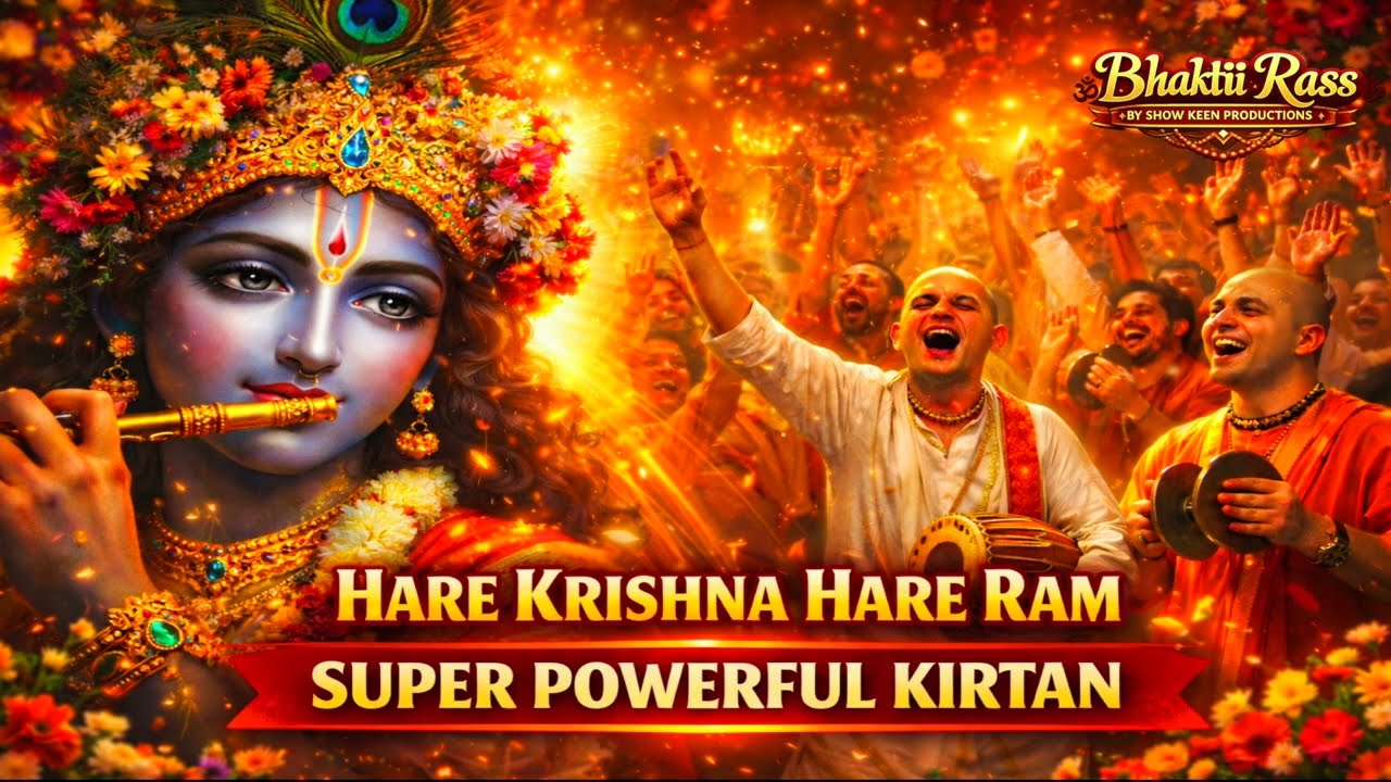 Hare Krishna Hare Rama Mahamantra | Best ISKCON Kirtan | Divine Chant for Peace। हरे कृष्ण हरे राम ।