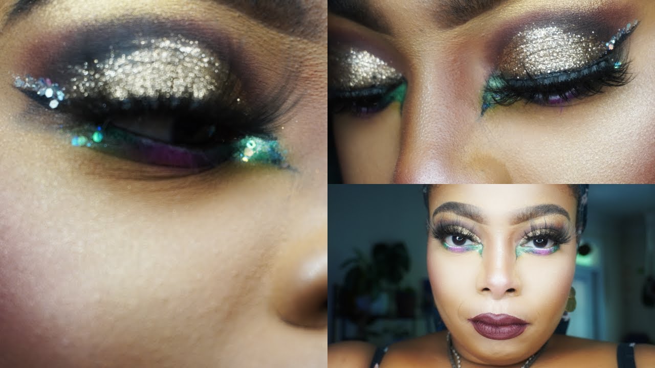 Tutorial+jeffree star artistry 🎨Morphe jeffree star palette tutorial+Tyequiece makeup