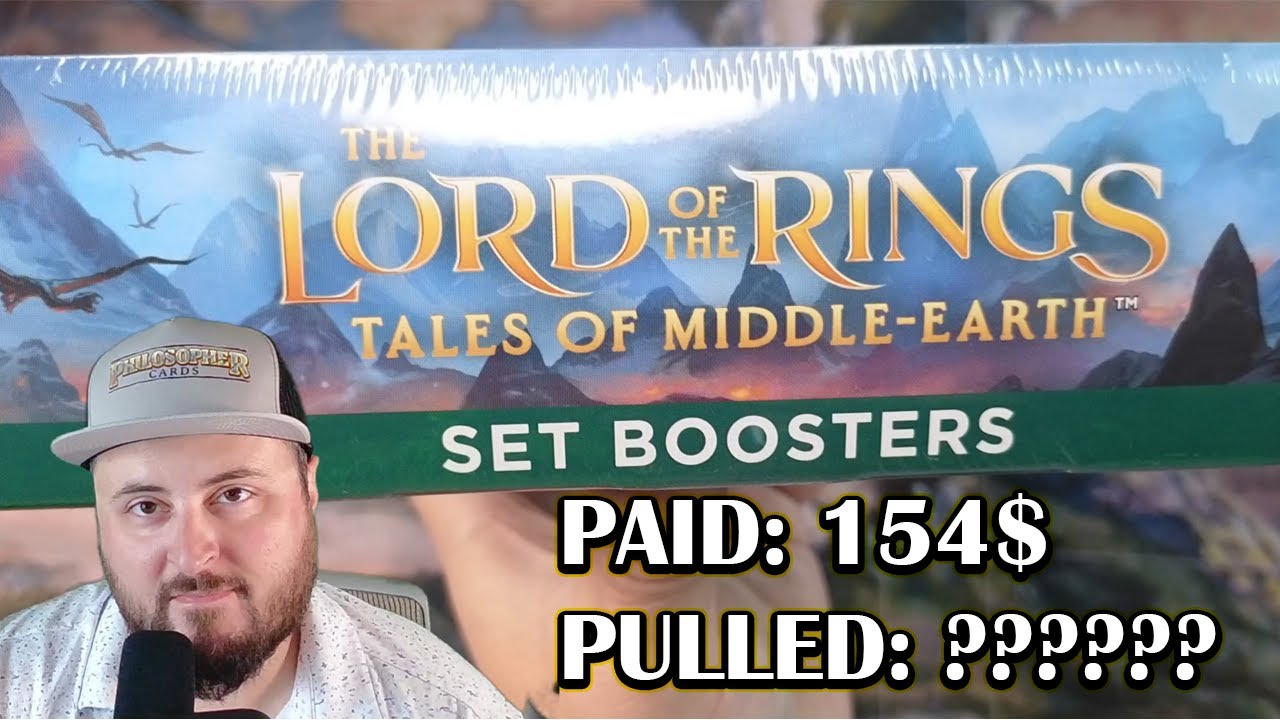 Lord of The Rings MTG Set Box Opening - Do you think this is good?