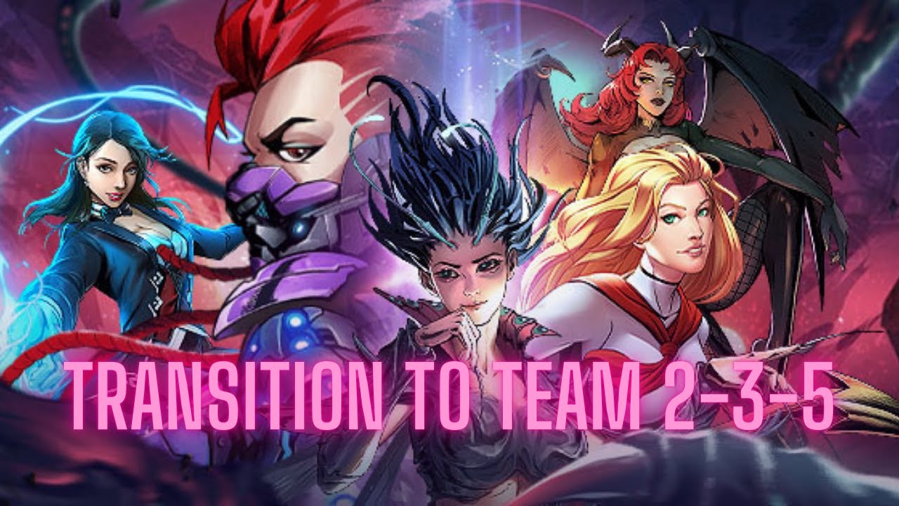 X-HERO | Epic Heroes - Team 2-3-5 Transitions