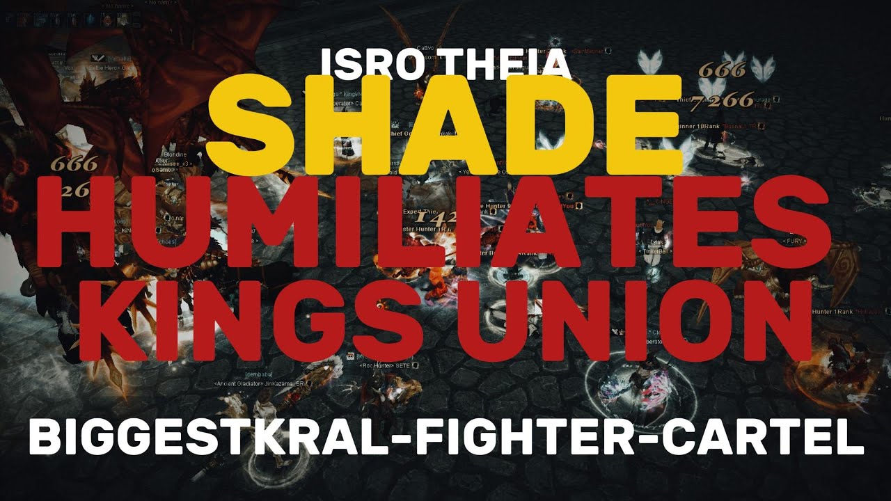 Silkroad Online | iSRO Theia | Shade vs KINGS | Uniques & Job War |  Arcane