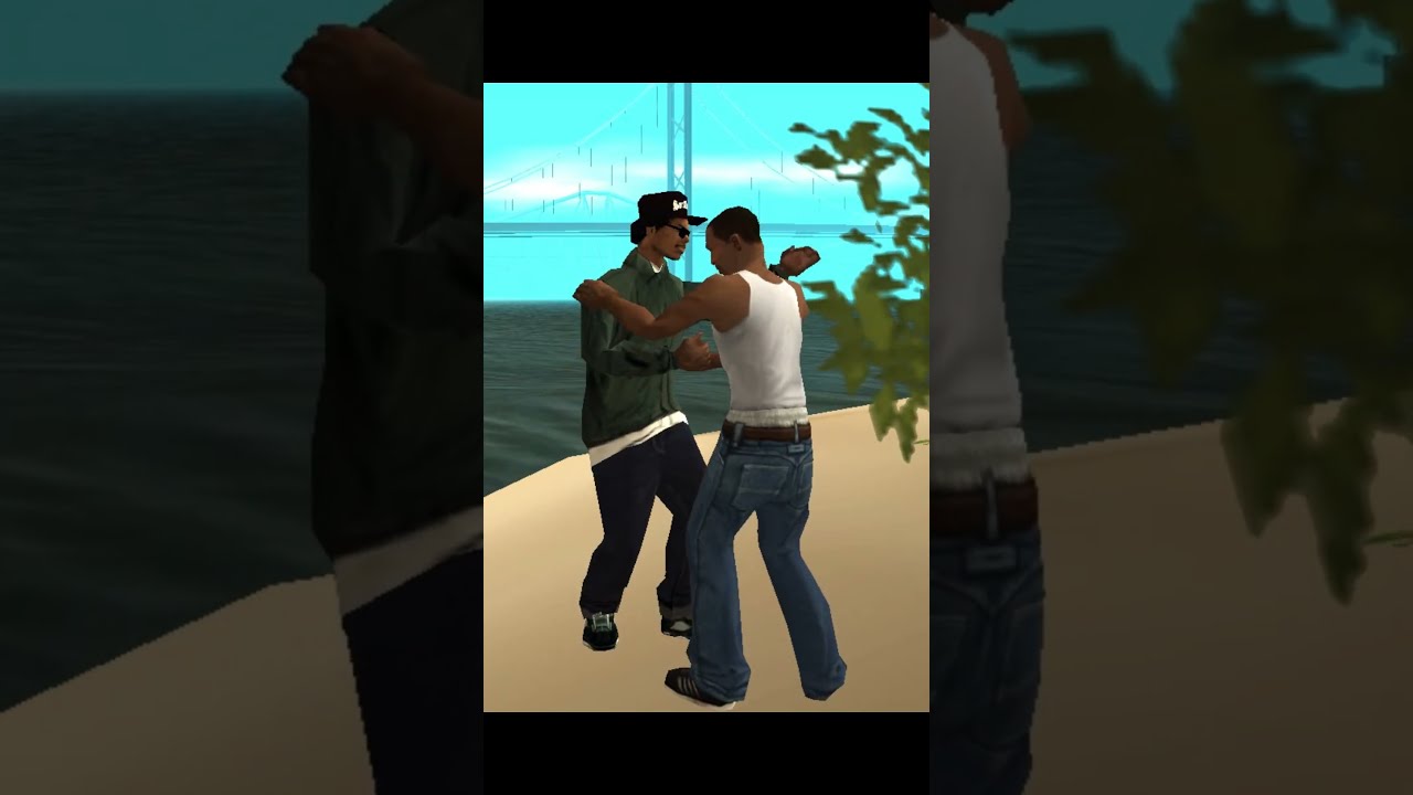 CJ Saves Ryder and Kills Big Smoke | Pier 69 Mission Twist | GTA San Andreas