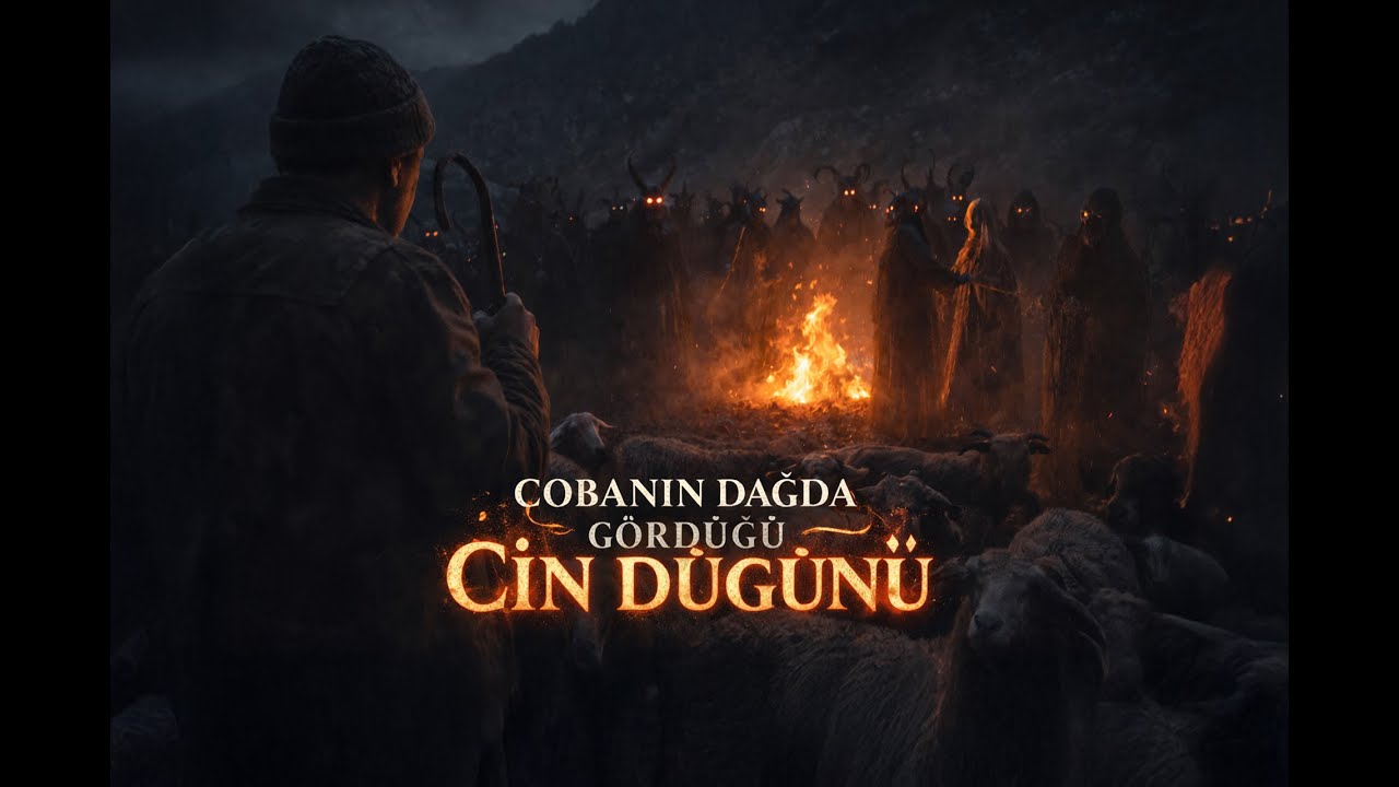 Gece dağda cin düğünü gören çobanın yaşadığı korkunç olaylar | korku hikayeleri | cin hikayesi