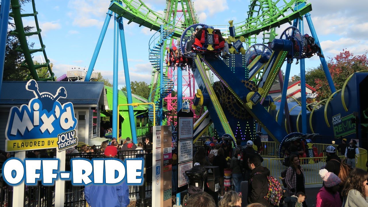 Mix'd Off-Ride Footage, Hersheypark Zamperla NebulaZ | Non-Copyright