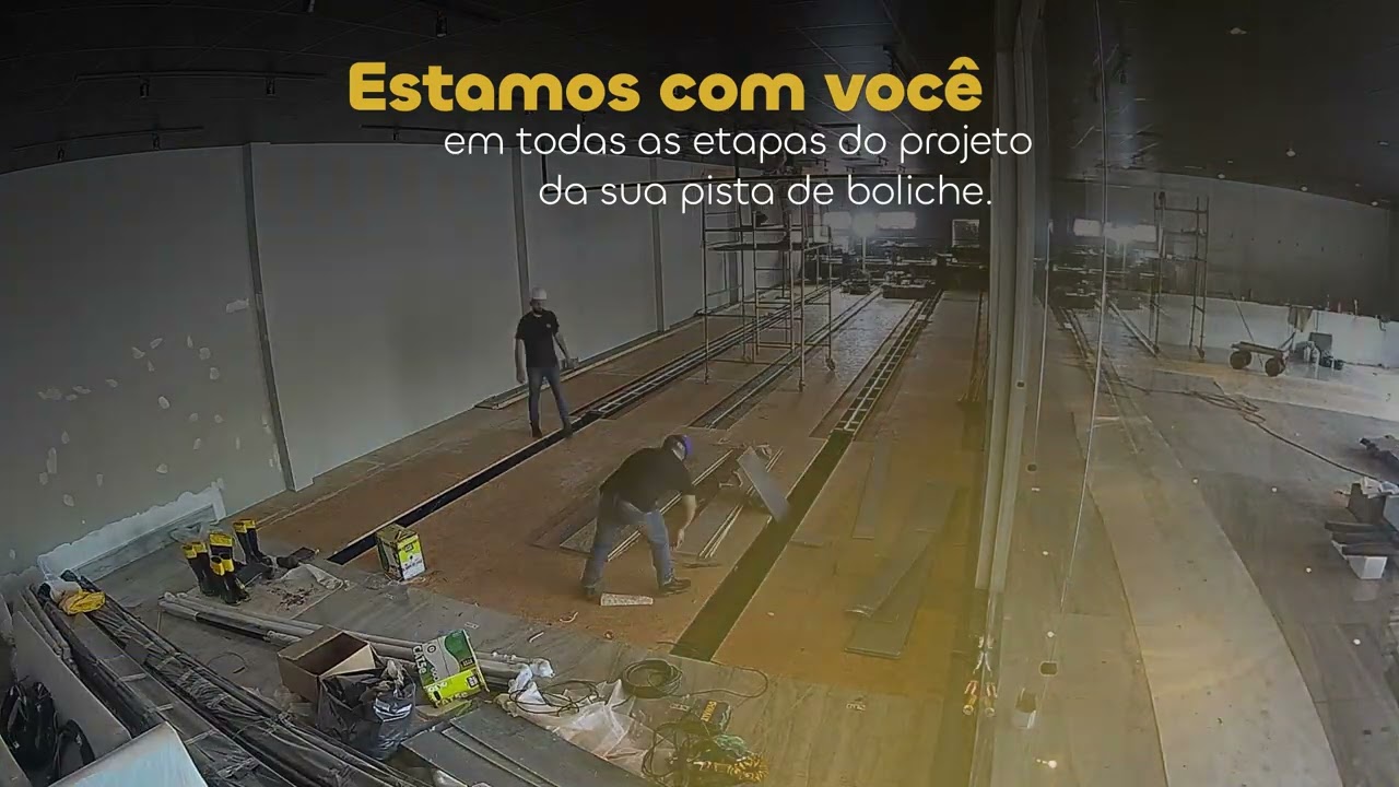 Nossos processos de instala&ccedil;&atilde;o de pistas de boliche
