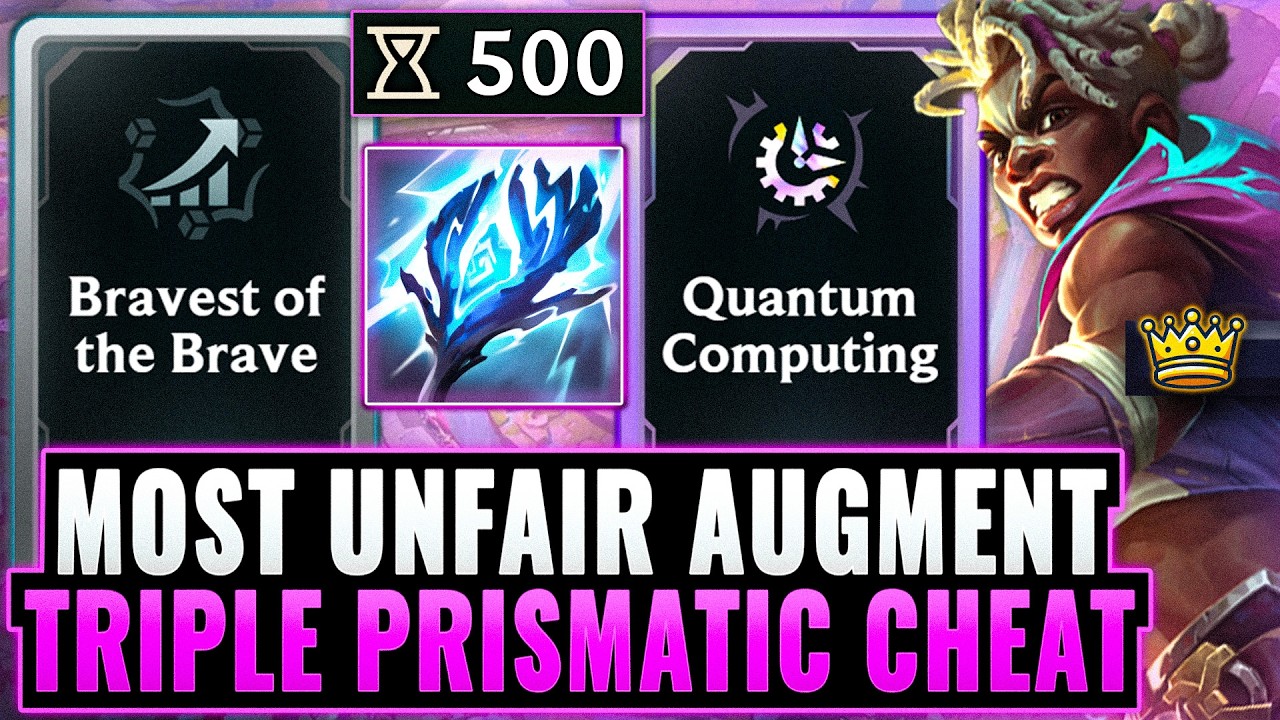 Unfair Secret Augment: 3x Upgraded Prismatic Augment Cheese | League Arena Gameplay