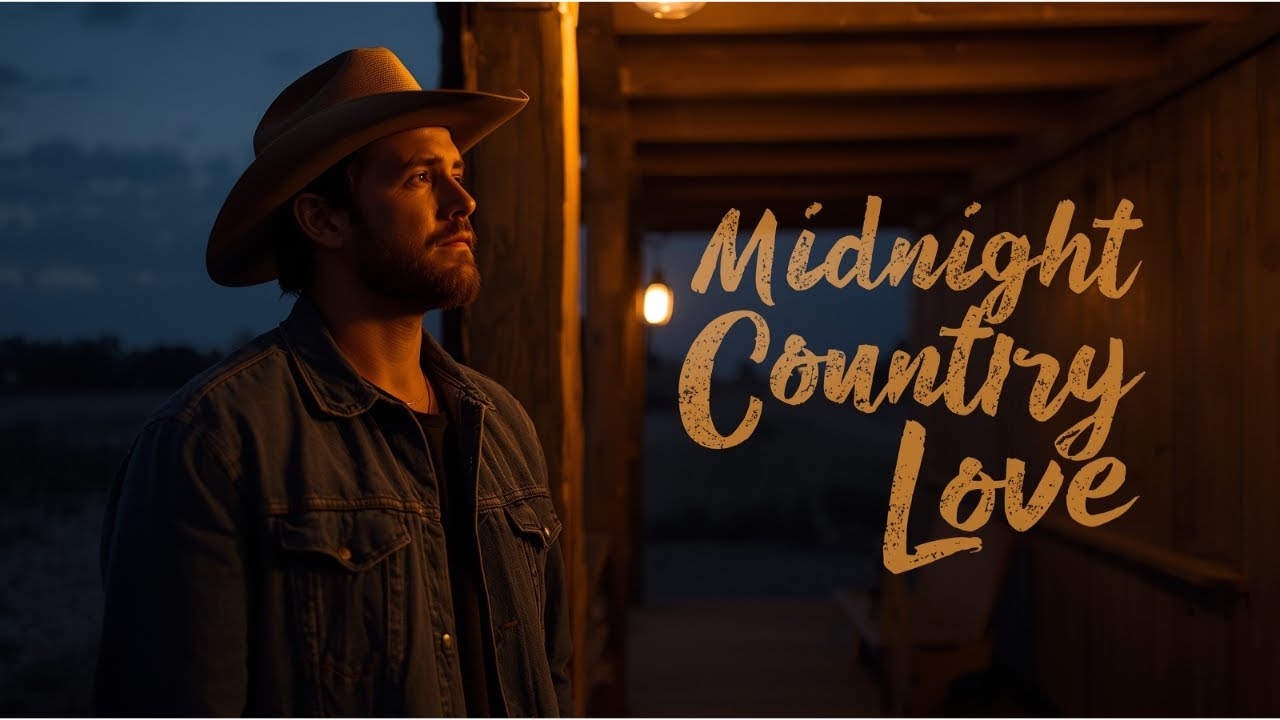 Beautiful Midnight Country Love Song🌙 | Relaxing Country Music Mix for Peaceful Evenings