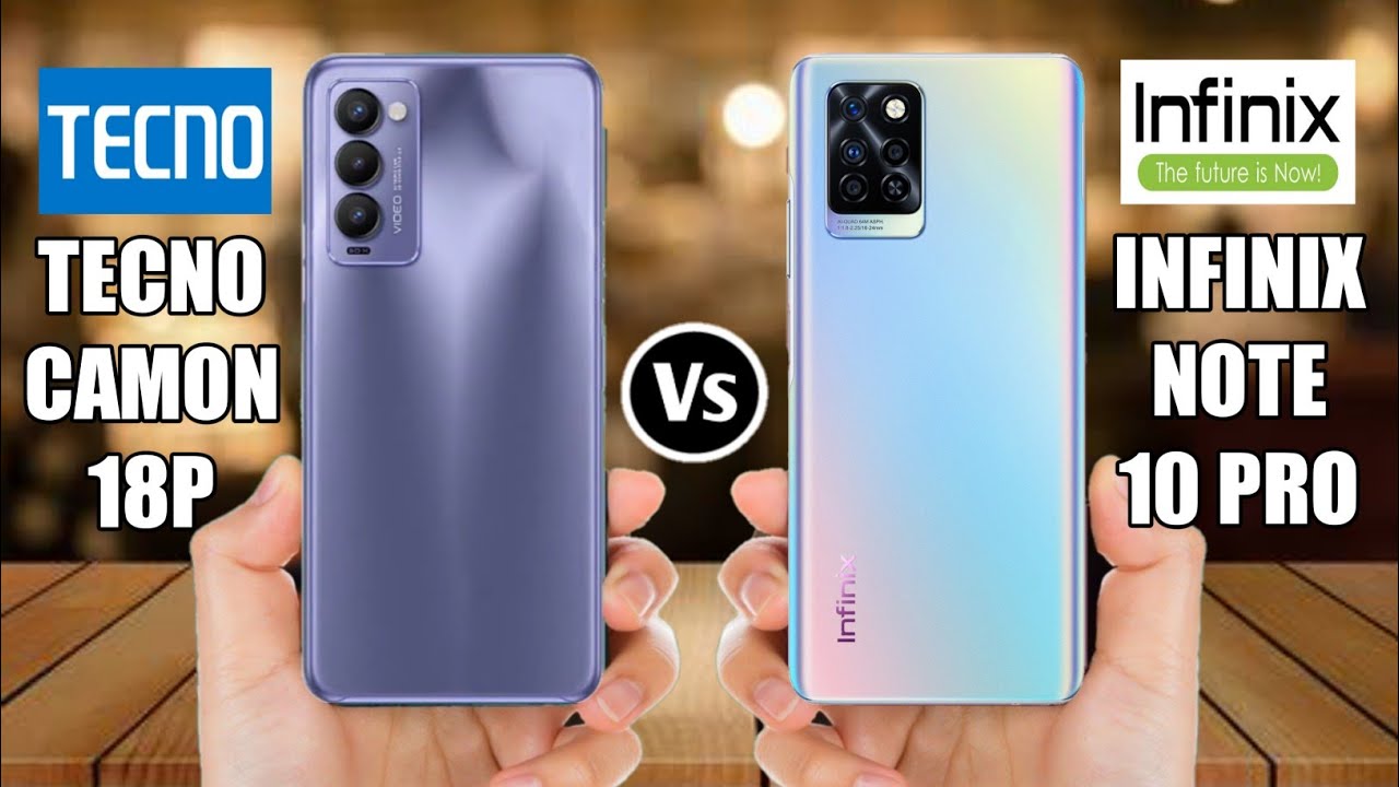 Tecno Camon 18P Vs Infinix Note 10 Pro