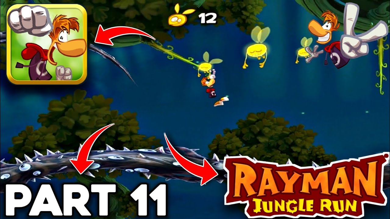 Rayman Jungle Run Gameplay Part 11 Android/IOS
