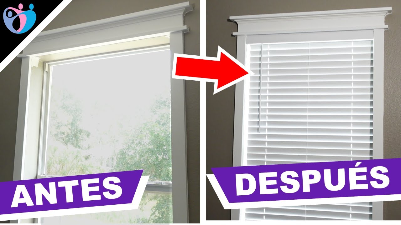 C&oacute;mo Instalar Persianas en una Ventana