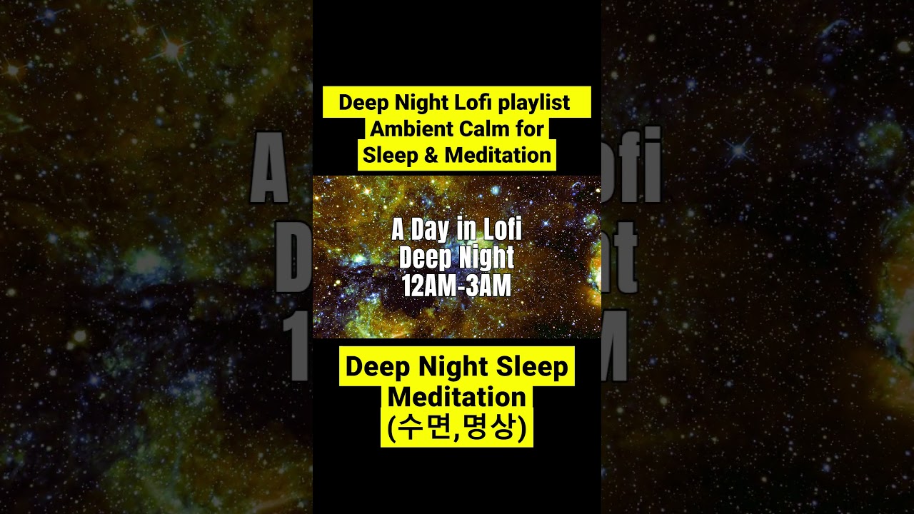 A Day in Lofi - Deep Night, 12 AM - 3 AM : A Daily moments through a lofi lens 