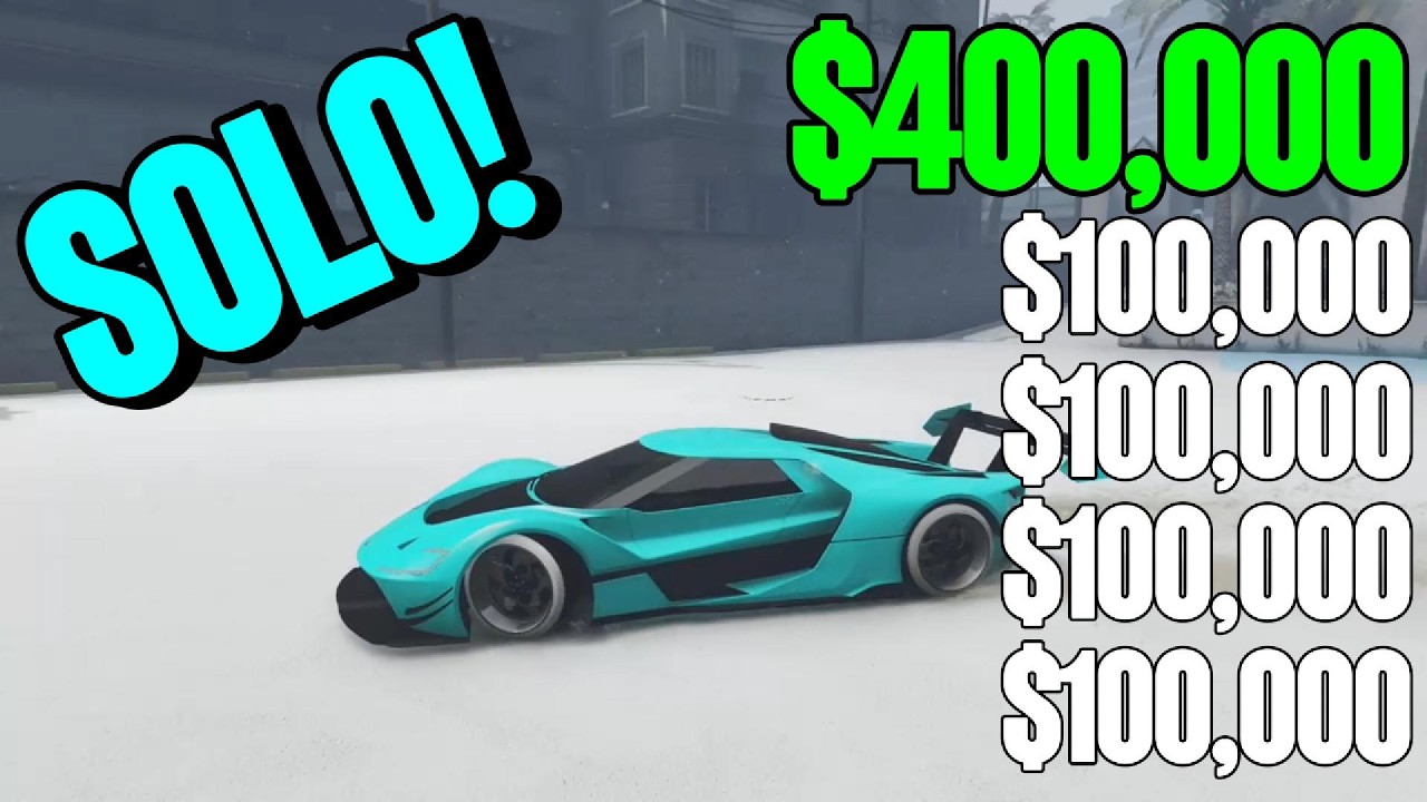 Best GTA Online Money Glitch - Solo - No Requirements!💵🤑💵 Working