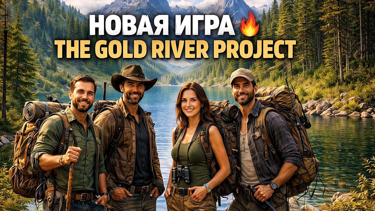 НОВАЯ ИГРА - The Gold River Project / ВЫЖИТЬ В ГЛУХОМ ЛЕСУ  #1