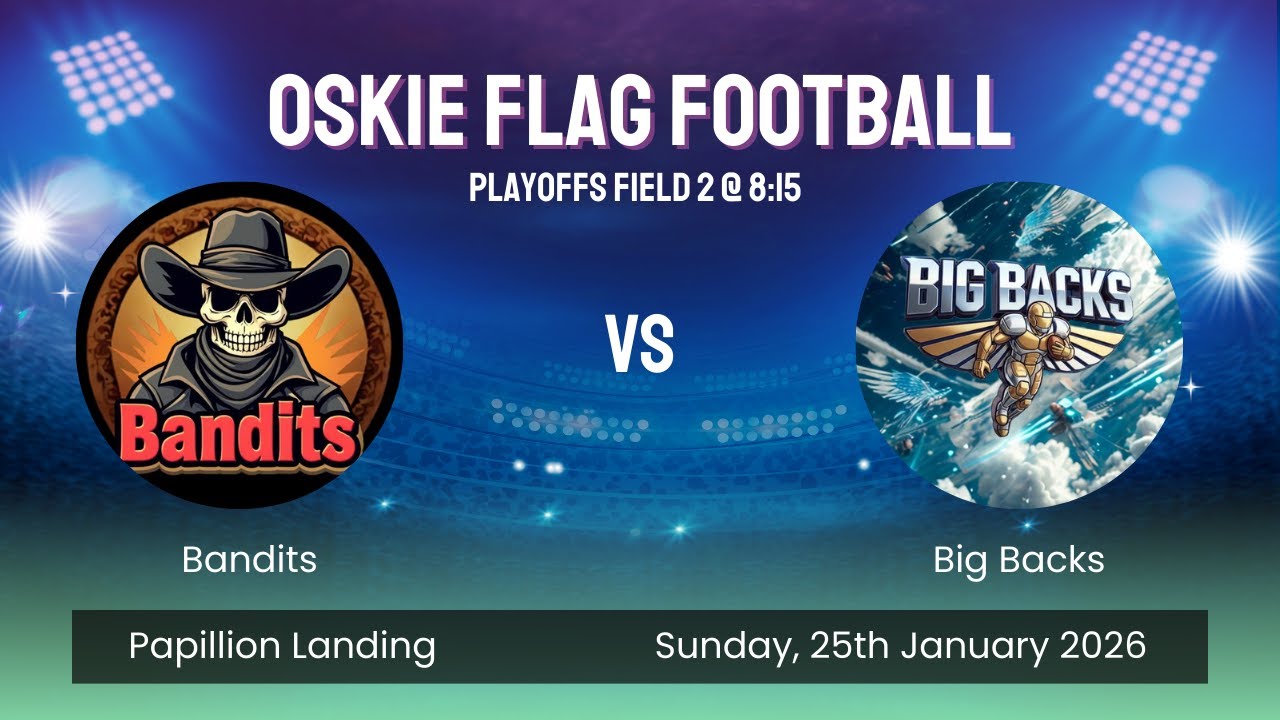 Bandits v Big Backs Playoffs