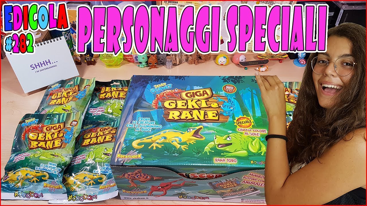 Apro GIGA GEKI e RANE KreatureX sbabam (edicola by Giulia Guerra)