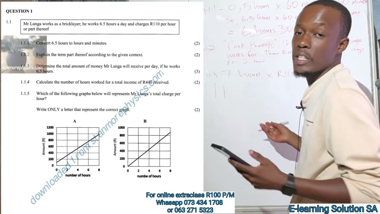 Grade 11 Mathematical Literacy Term 1 | Lesson 01 of 2026
