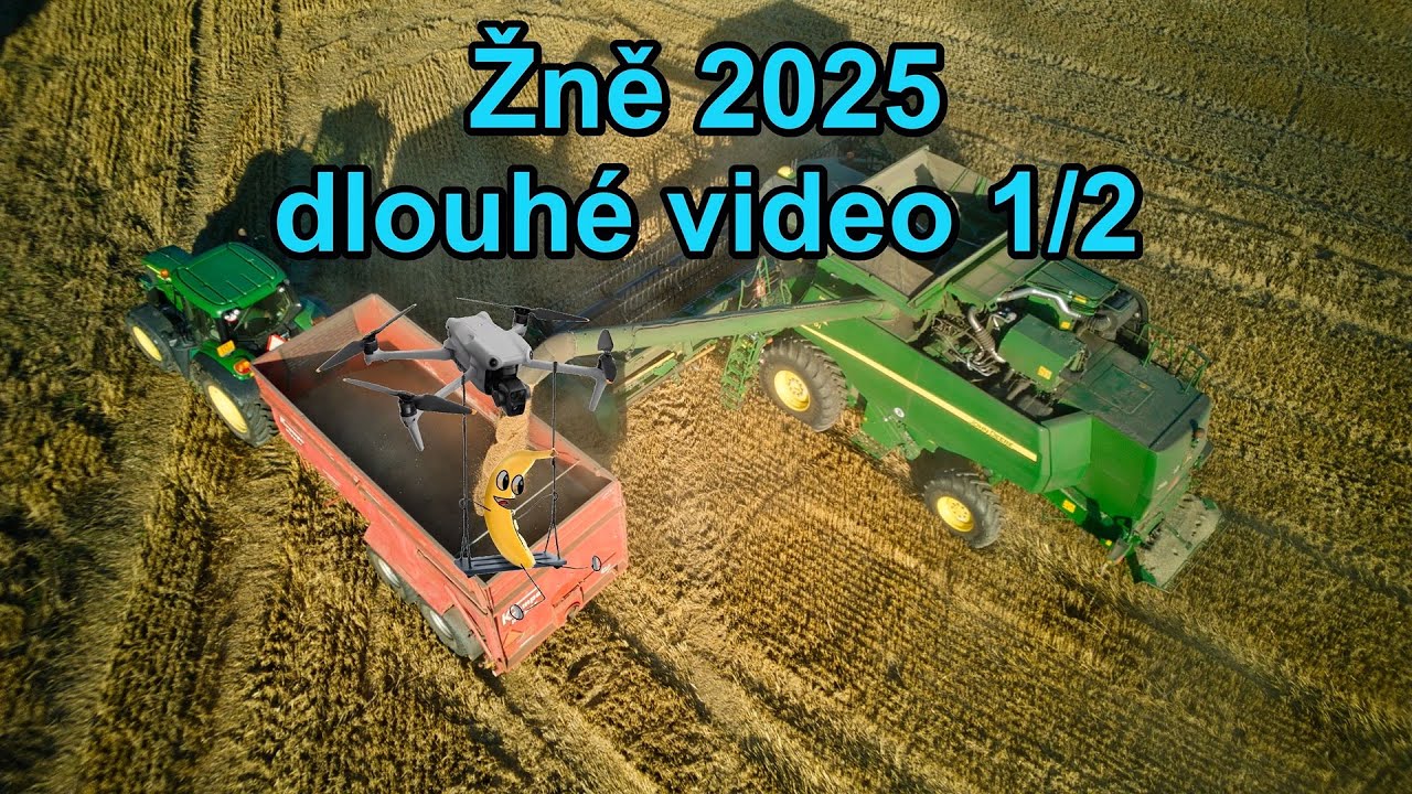 Žně 2025 - dlouhé video 1
