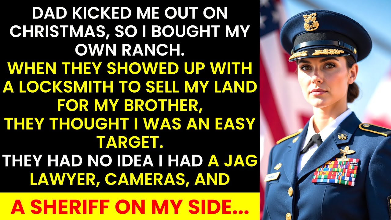 Dad Kicked Me Out On Christmas And Tried To Steal My Ranch. He Never Expected The Sheriff To Show Up
