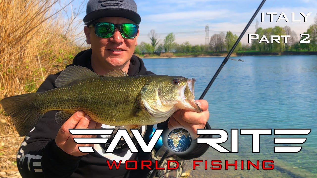Favorite World Fishing. Карп и басс на один воблер. Стритфишинг в Милане.
