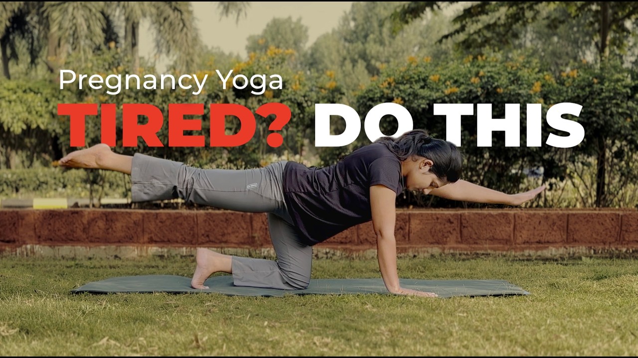 Second Trimester Pregnancy Yoga for Strength & Energy | 15 Min Flow