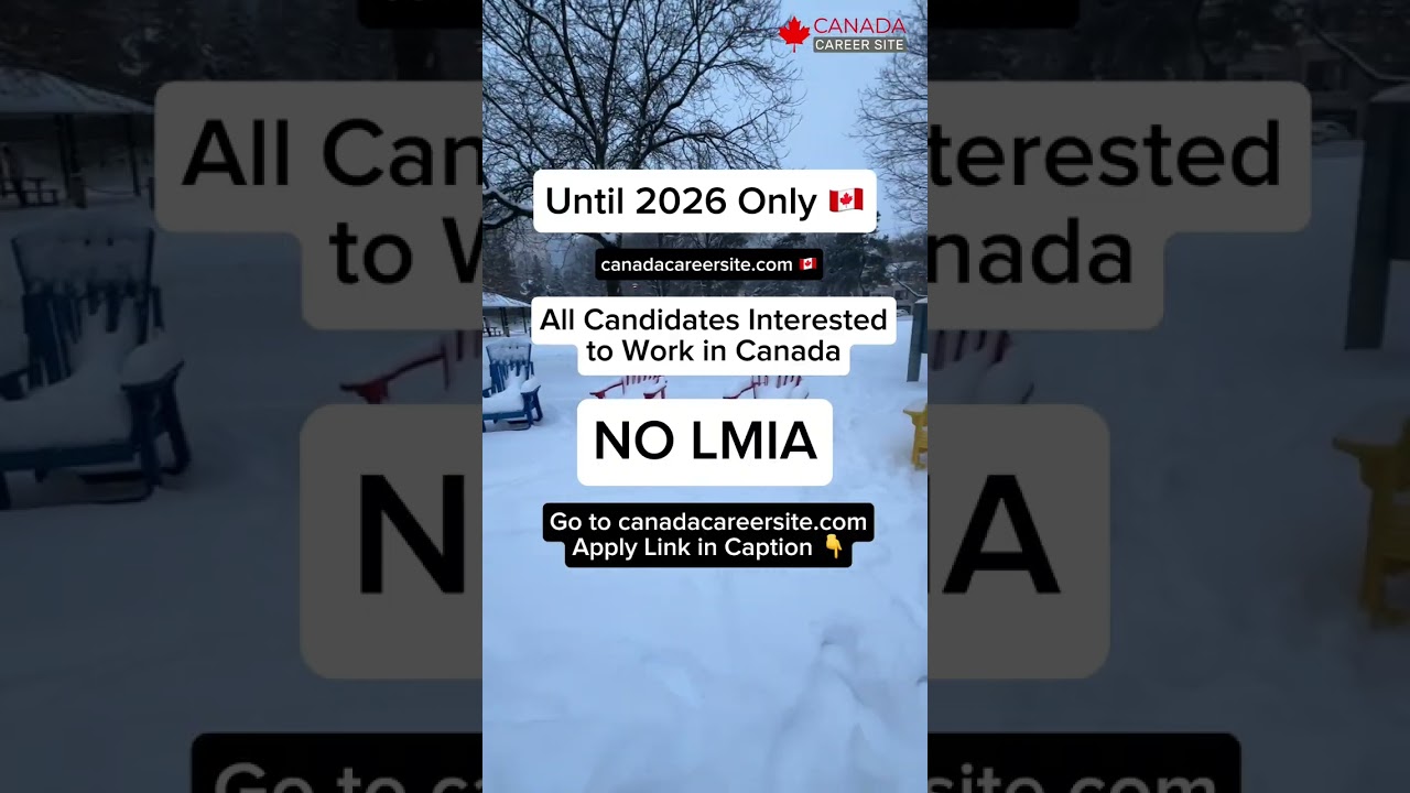 🇨🇦 LMIA-Exempt Work Permit | canadacareersite.com