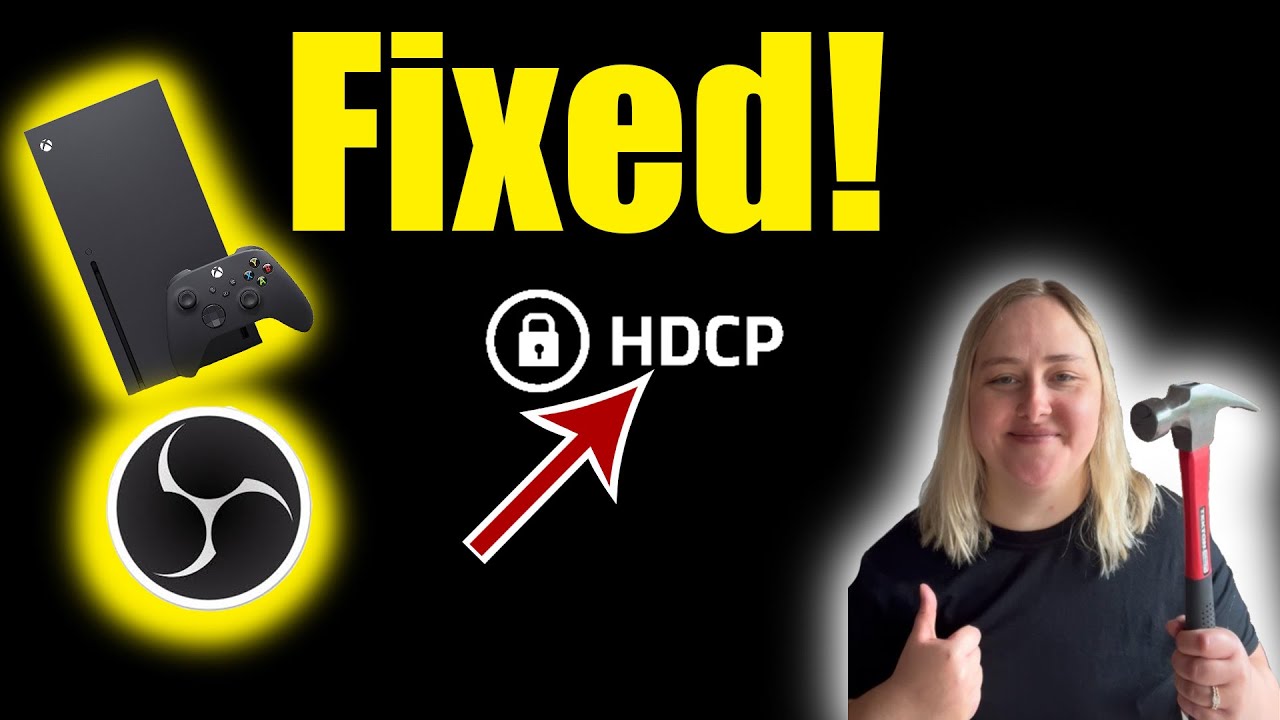 HDCP Locked OBS Message FIXED - Recording on Xbox using EVGA XR1 Pro
