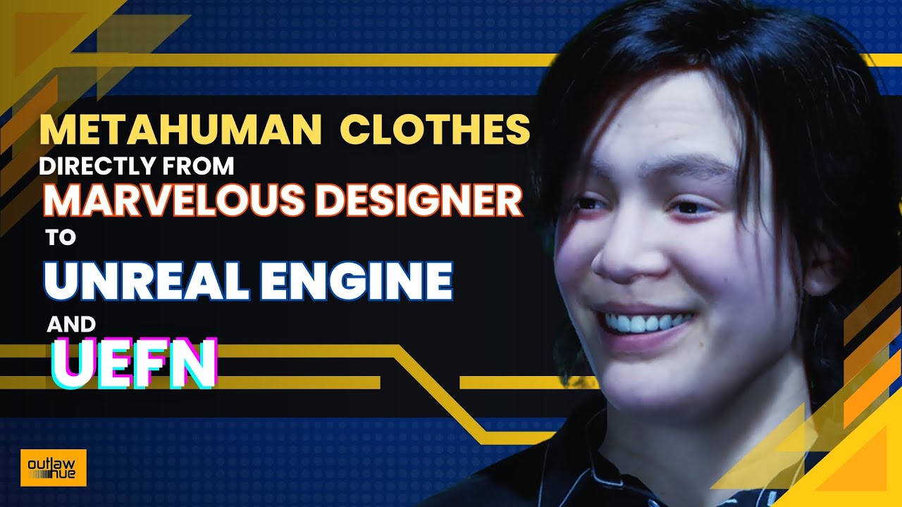 Create Marvelous Designer Clothes For Metahumans : Directly Add to Unreal Engine and UEFN