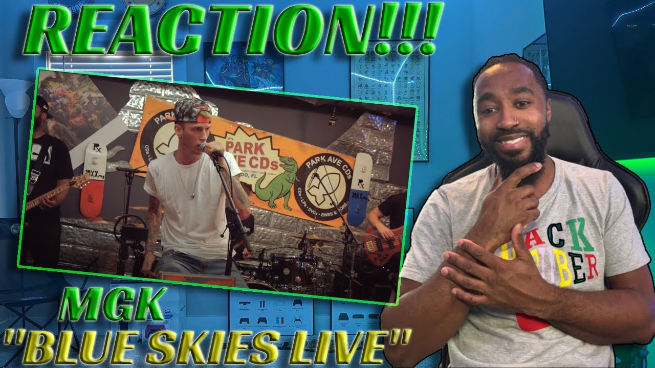 MACHINE GUN KELLY BLUE SKIES LIVE AT PARK AVE CD'S
