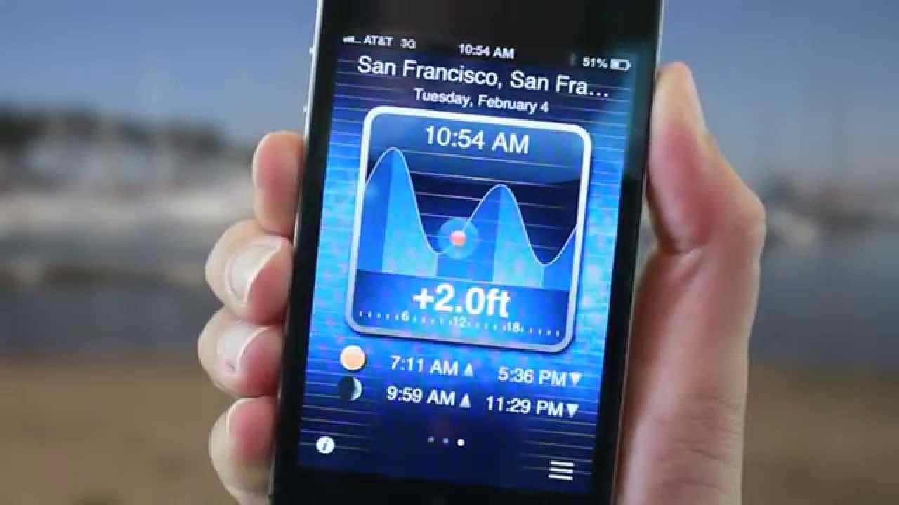 MyTide: A FREE tide & current app for sailors, boaters, & fishermen.  No wireless coverage needed.