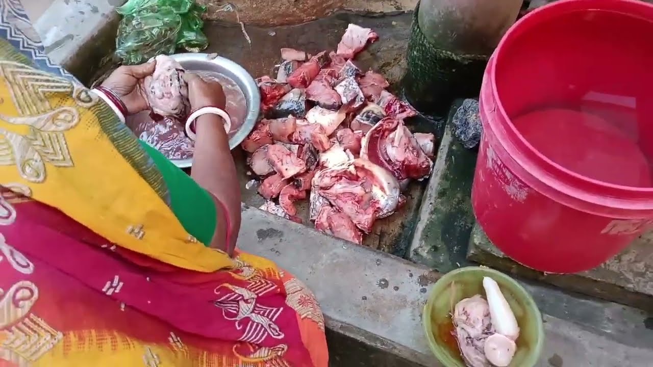 ছয় কেজি মাছ রান্না র রেসিপি আজকের ভিডিও #cookingchannel #blog #cooking 