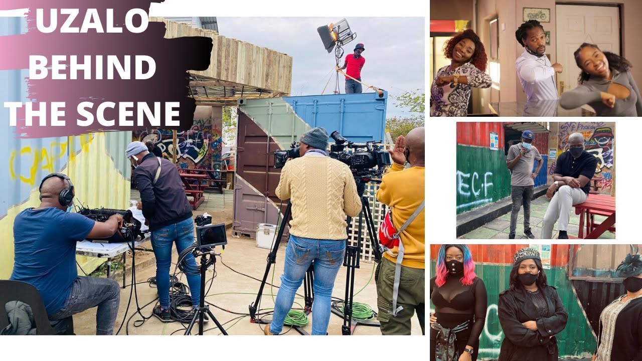 UZALO BEHIND THE SCENE LIVE ACTION