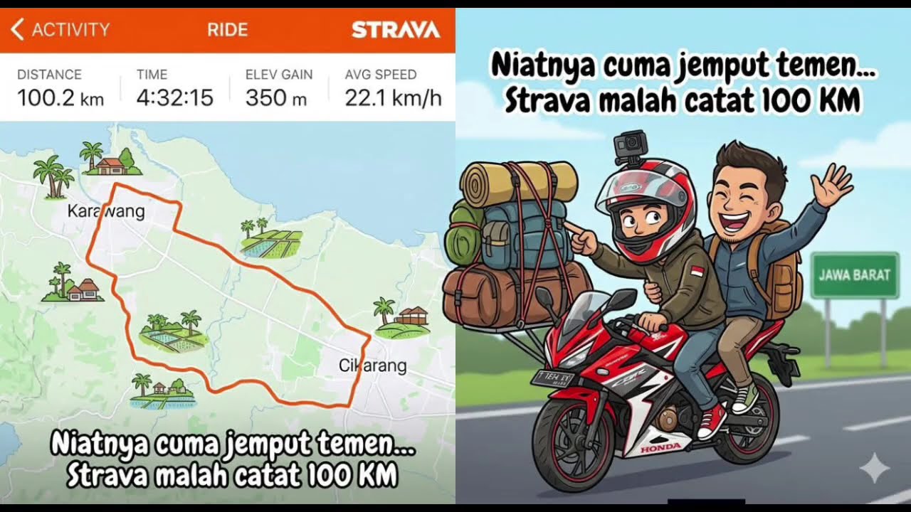 Mudik 100KM Santai! Karawang – Cikarang PP, Jalur Pantura Mulai Ramai Pemudik
