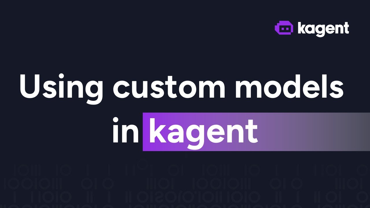 Using custom models in kagent