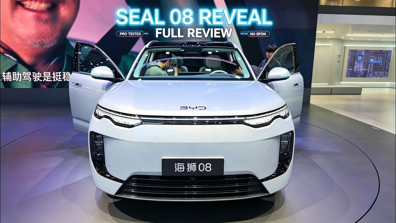 All New 2027 BYD SeaLion 08 EV Exterior And Interior - Chengdu Auto Show 2026 | 4K