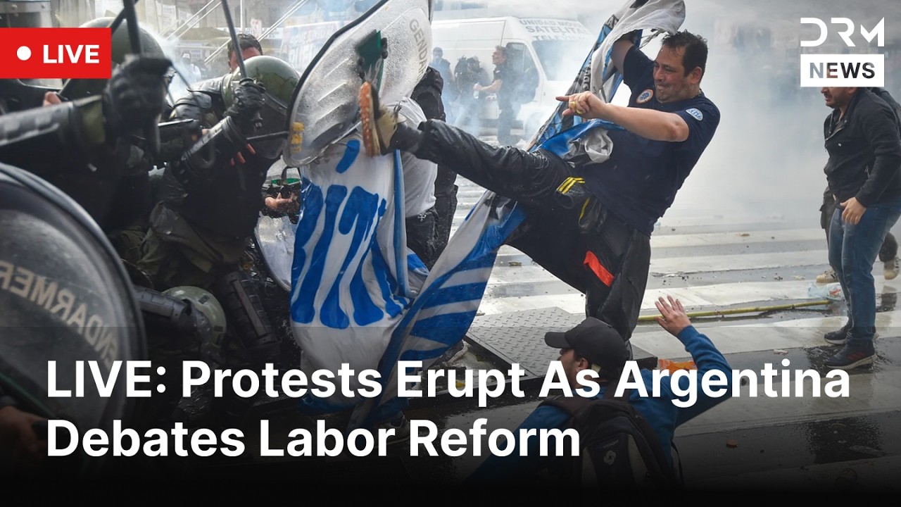 LIVE: Argentina Lower House Debates Controversial Reform | DRM News | AC1F