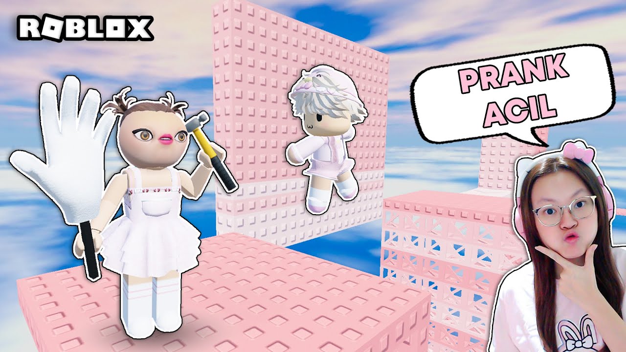 Prank Acil Di Tower Wallhop Buatanku ?!! [Roblox Indonesia]