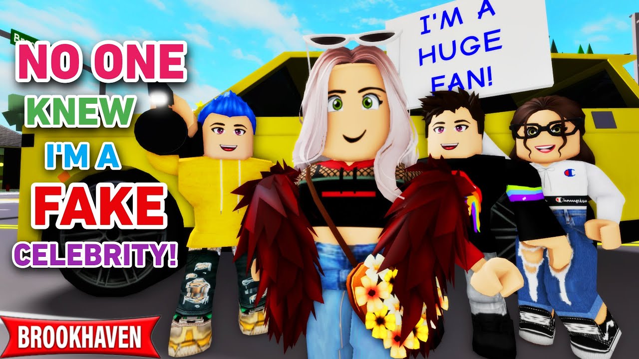 No One Knows I'm a FAKE Celebrity!! | ROBLOX BROOKHAVEN 🏡RP (CoxoSparkle)