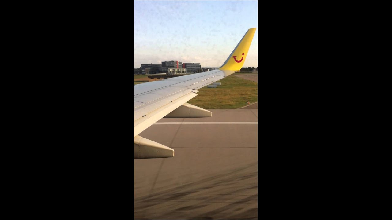 Start Stuttgart Flugzeug TUI Fly