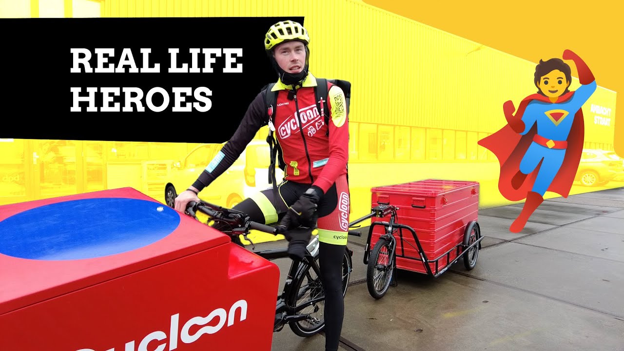 DAS ist CYCLOON! Nachhaltig und Sozial zustellen mit CARLA CARGO!