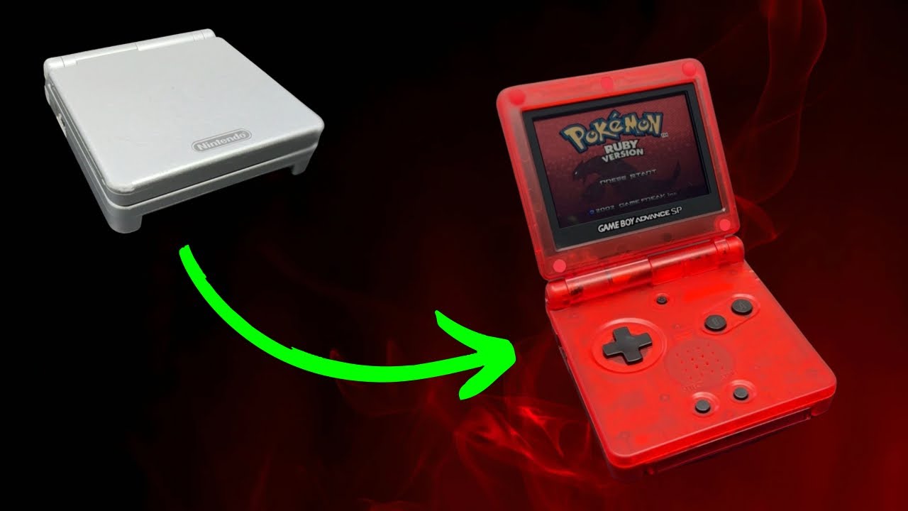 Game Boy Advance SP Shell Replacement Guide: A Step-by-Step Tutorial