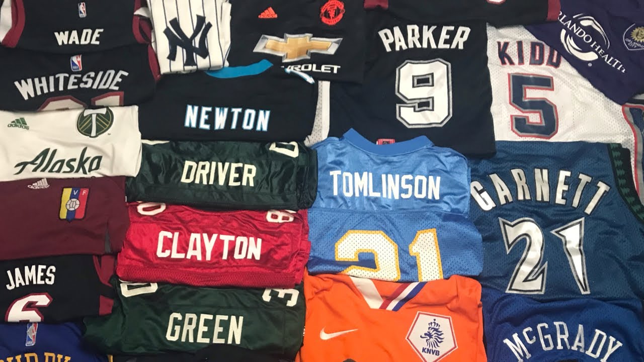 I FOUND 20+ JERSEY'S AT GOODWILL TO RESELL ON EBAY!