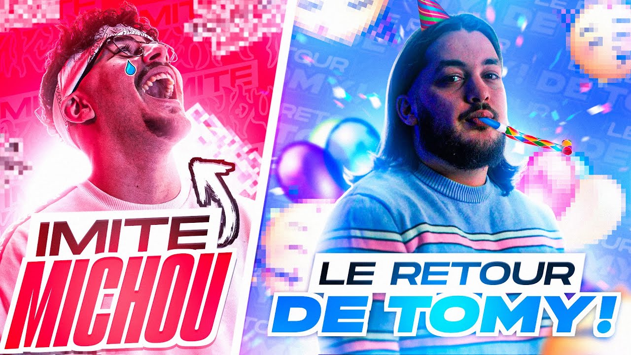 LE RETOUR DE TOMY SUR TWITCH 💥 AMARU IMITE MICHOU 🤣 BEST OF JL #55