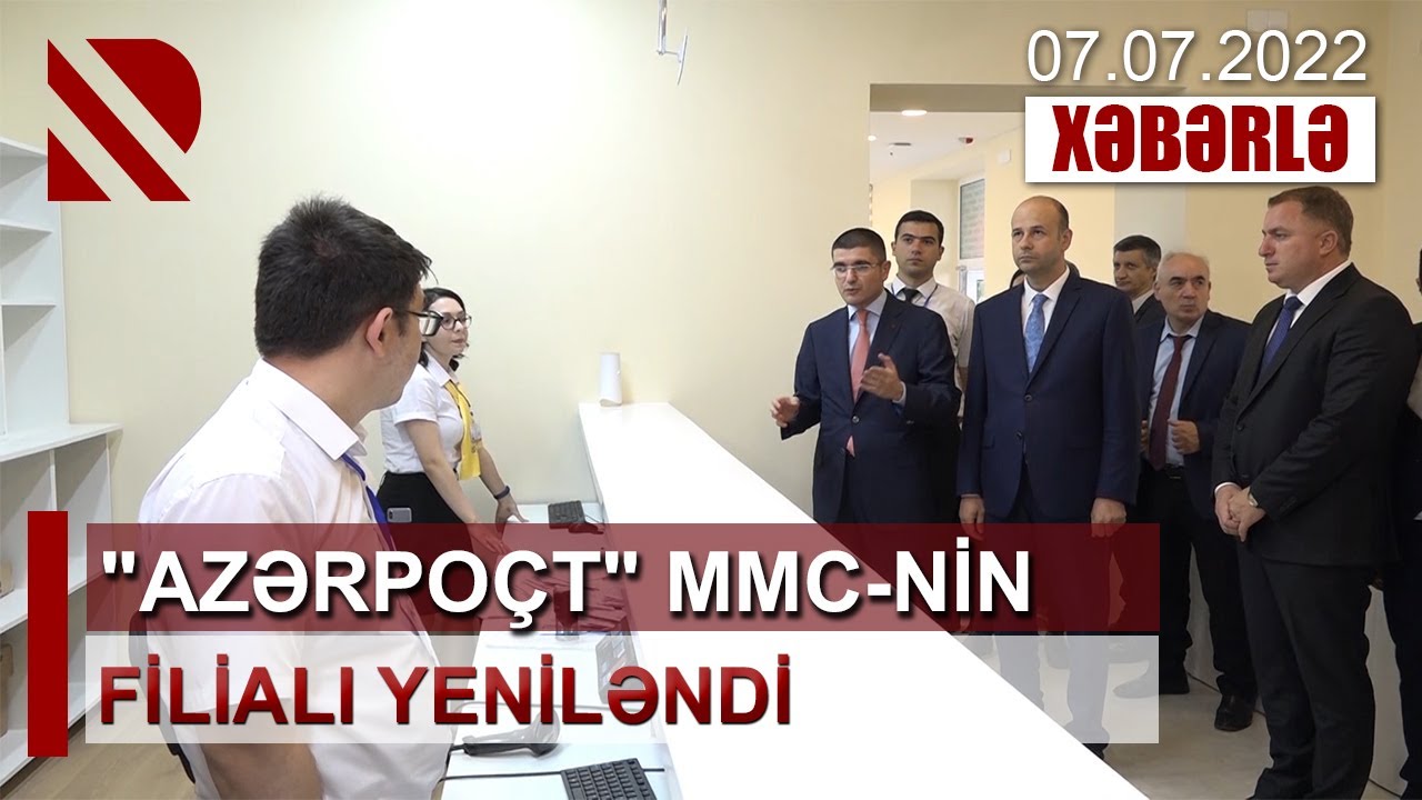 “Azərpoçt” MMC-nin filialı yeniləndi. Nağdsız ödəmələr üçün post-terminal quraşdırıldı