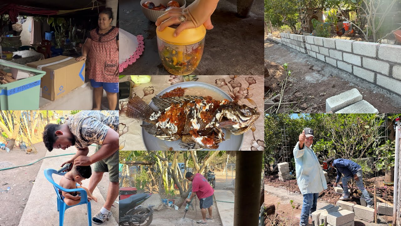 AVECES de la CONSTRUCCIÓN😱+Estrenando el Picador🧐+Nos Mandaron REGALOS🥰 #tendencia #familia #receta 