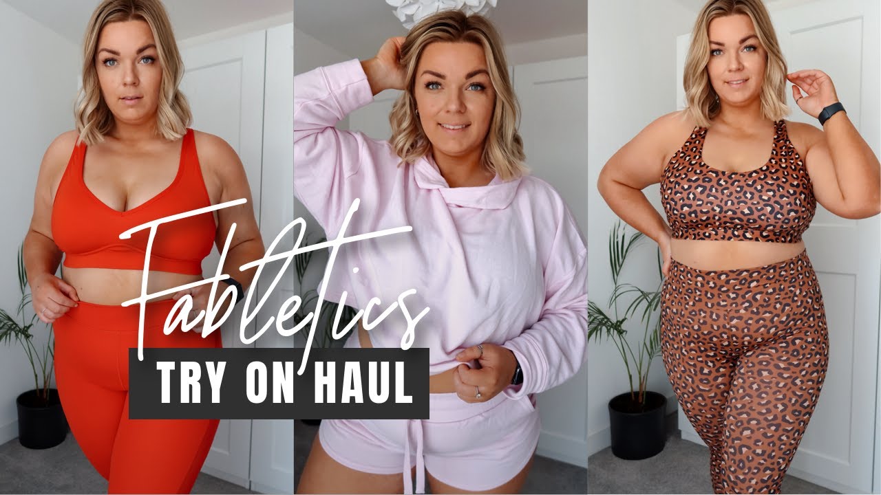 Fabletics Summer Try On Haul | Plus Size Activewear Honest Review | Louise Henry